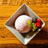 季節のフルーツシャーベット