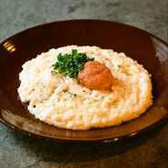 明太クリームリゾット