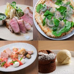 ランチは是非コースで‼
贅沢かつ、お得に楽しんでいただけます！
お料理をシェアで、より深く楽しめます！