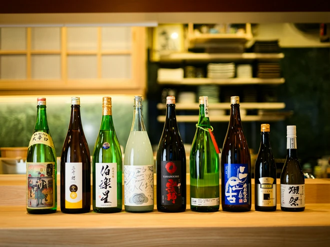 日本酒にこだわっている