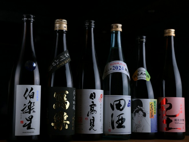 日本酒にこだわっている