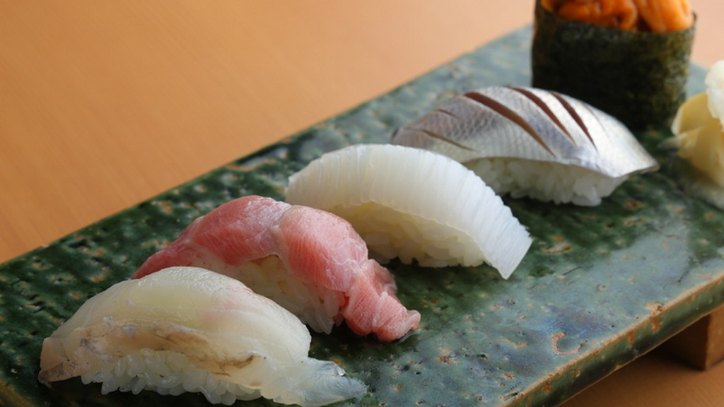寿司職人の技とを実感する『寿司』