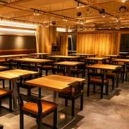 テーブルは2名様～最大80名様まで◎団体様もお気軽にお問合せください｡