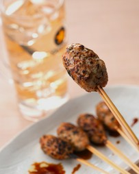 塩ミンチ串とタレミンチ串 盛合せ《10本》