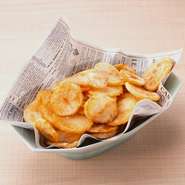 厚切りポテトフライ