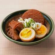 ･国産豚 大鍋こってり味噌煮込み
･煮込み大根
･煮込み玉子