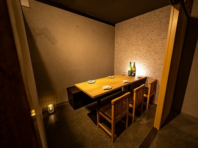 心安らぐ完全個室で贅沢なひとときを