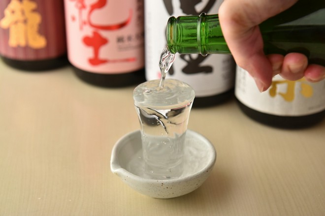 日本酒にこだわっている