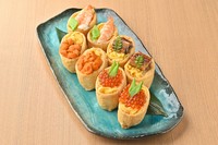 彩り鮮やかな贅沢稲荷です。