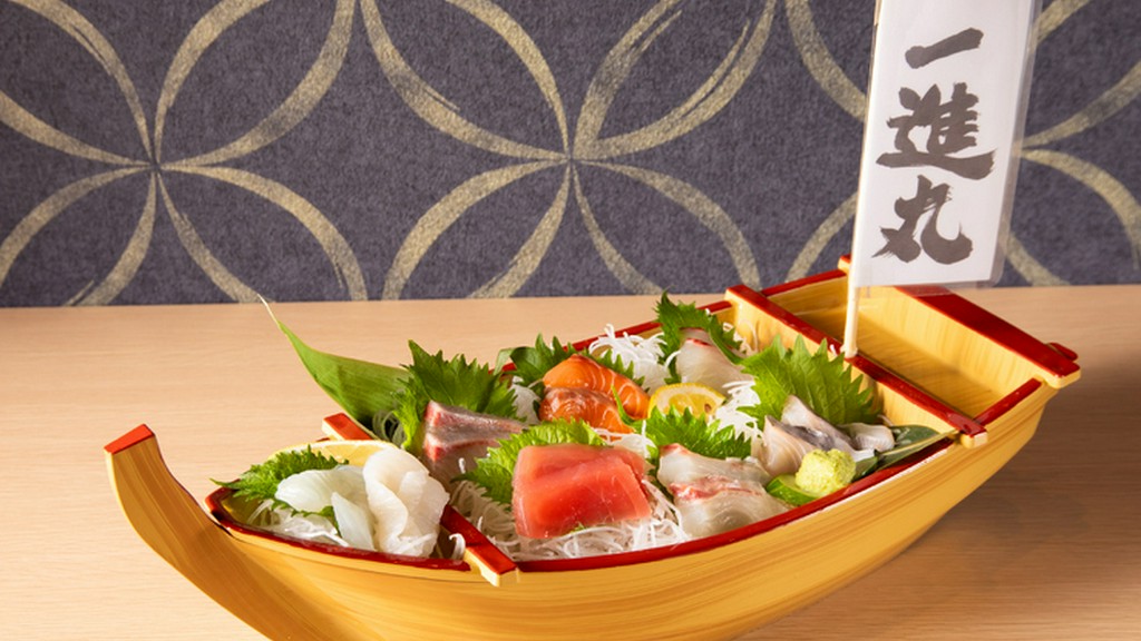 鮮度はバツグン。一押しメニュー『刺身盛り合わせ　7種盛り』