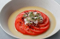 タコとトマト～だしレモンソース～