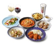 飲み放題付きのカジュアルなコース