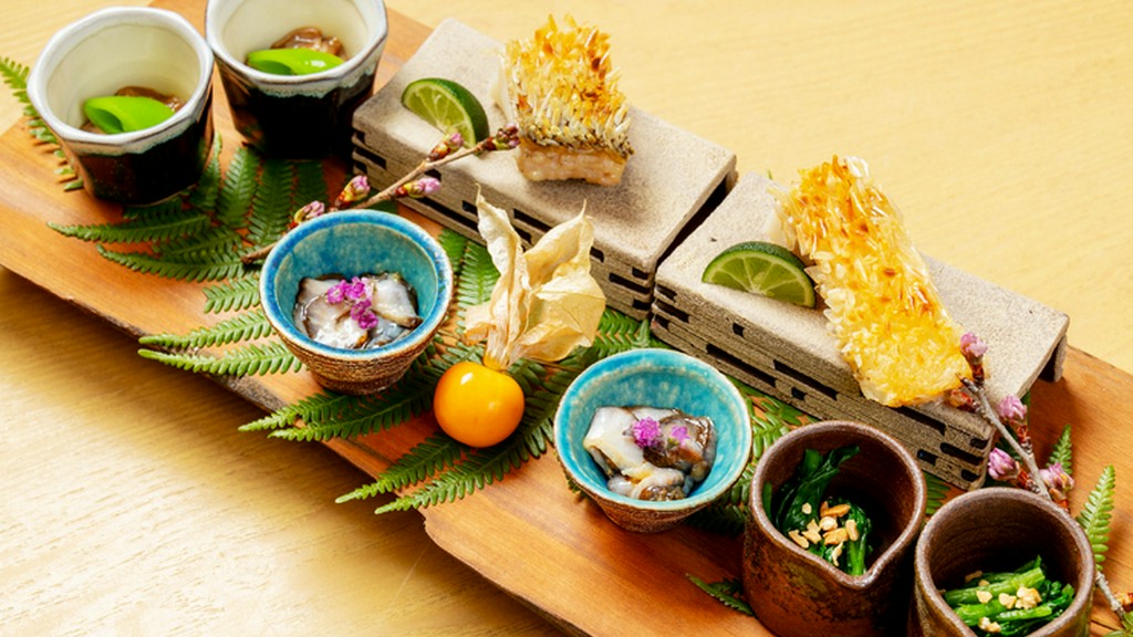 四季の彩りと繊細な技が映える、和のエッセンス『焼き八寸』