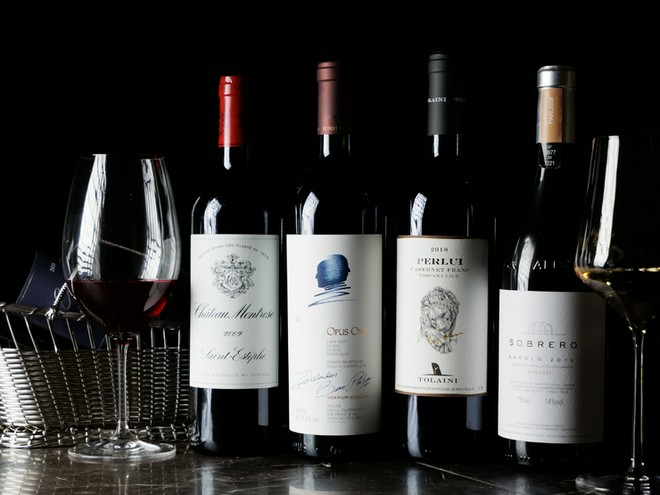 ワインにこだわっている