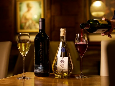 料理人自ら“おいしい”と思ったものだけをセレクトしたワイン