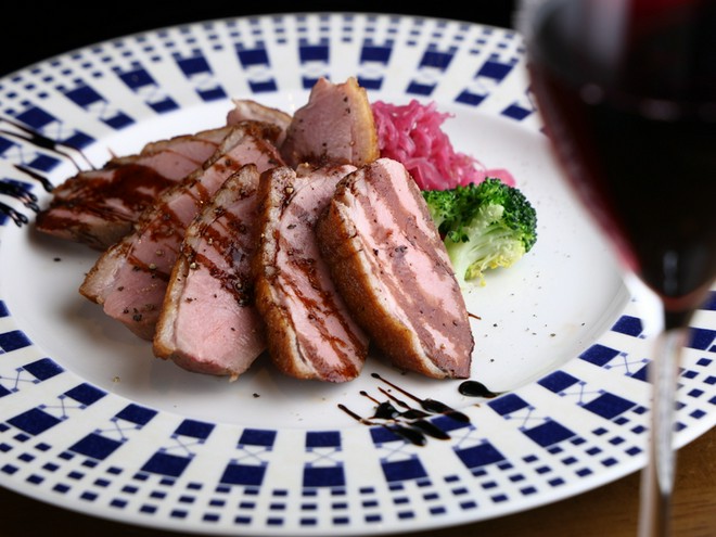 ワインにこだわっている