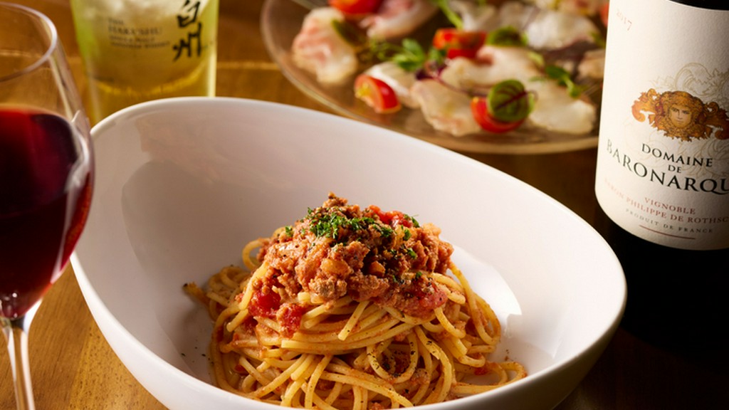 岩中豚のラグーパスタ