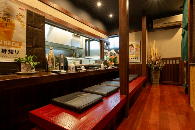 カウンター席がある