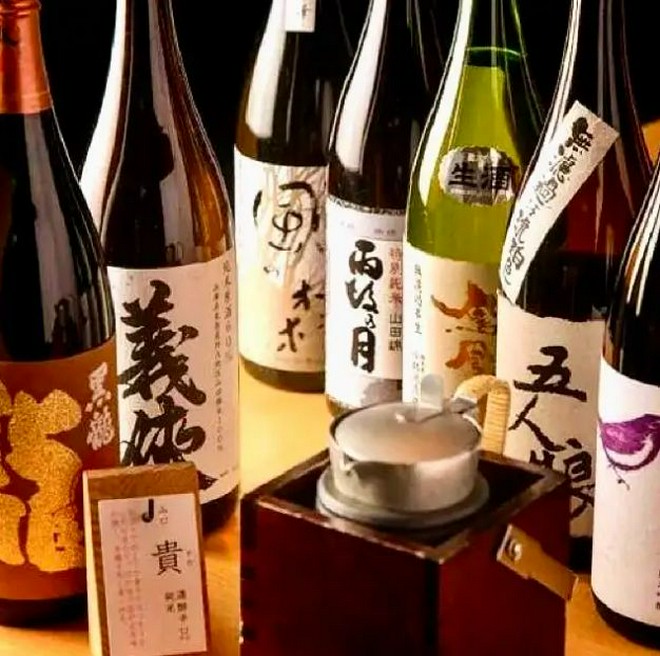 日本酒にこだわっている