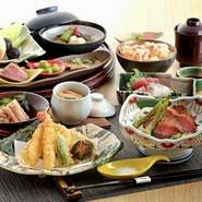 【ランチ&ディナー当日ご予約承ります】宴会/飲み会/接待/女子会/デート/誕生日など様々なシーンでご利用◎季節を感じる手作り小鉢おばんざいなど含む全11品3時間生ビール含む飲み放題付きコースとなっております。