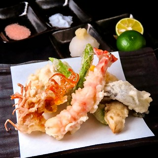 3H飲み放題付11品お造りと大海老天麩羅コース〈6,000⇒5,000円〉
