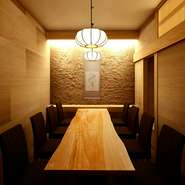 【大小宴会におすすめ個室席】―宴会・接待・会食・誕生日向き―