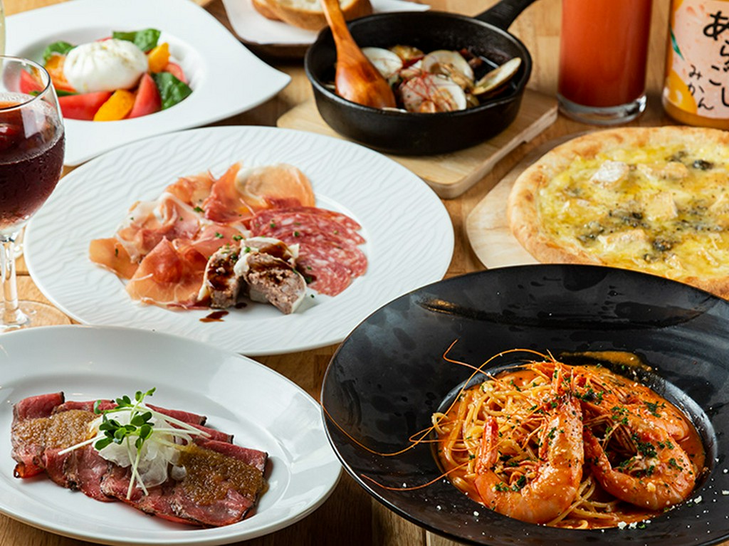 美味しいイタリアン＆女子会をおしゃれな空間で♪