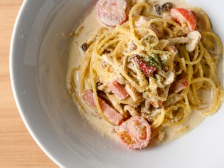 “贅沢パスタ”のイチオシ『ポルチーニ茸のクリームパスタ』