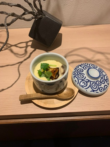 鰻　茶碗蒸し