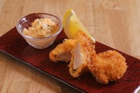 北海道直送の野付帆立の半生フライ
自家製タルタル
絶品です