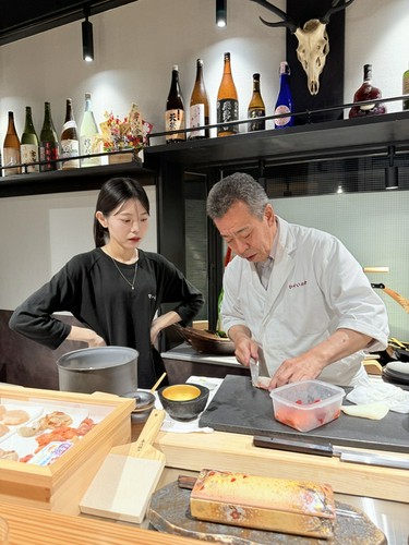 大将と看板娘