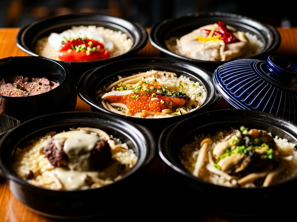 炊き立てのふっくらごはん