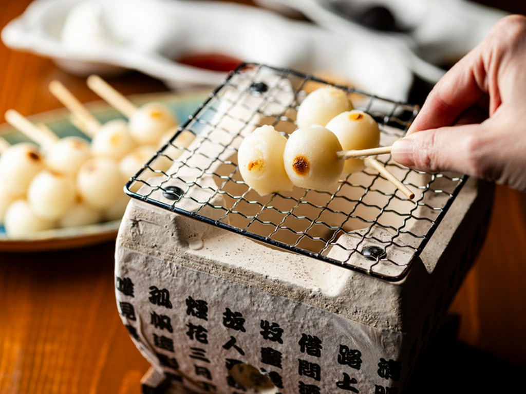 人気のお団子食べ放題