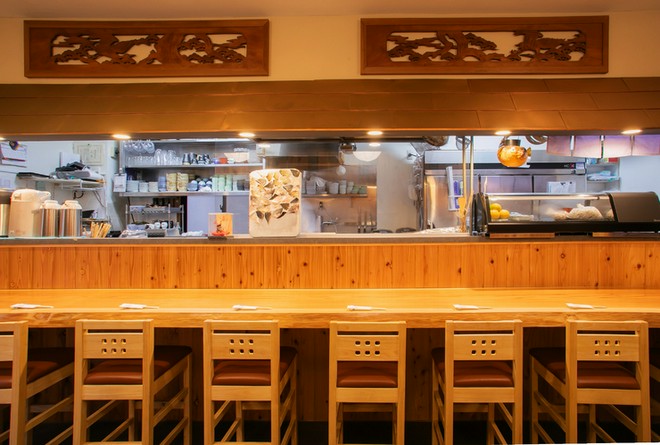 カウンター席がある