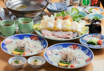 お店のこだわりをとことん楽しむ『天然とらふぐコース』