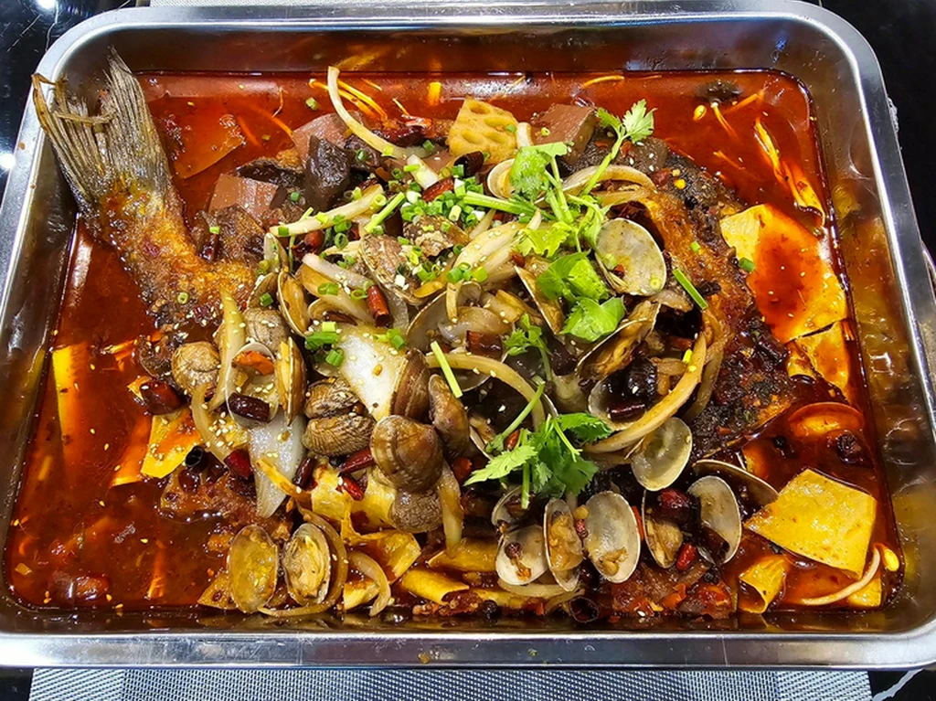 魚の辛煮込み鍋