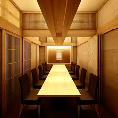 リラックスした時間を過ごせる。ビジネスシーンでの接待や会食に