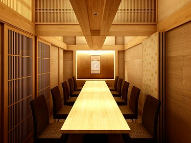 リラックスした時間を過ごせる。ビジネスシーンでの接待や会食に