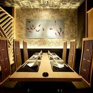 【大小宴会におすすめ個室席】―宴会・接待・会食・誕生日向き―