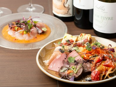 ワインのお供に『前菜の盛り合わせ』