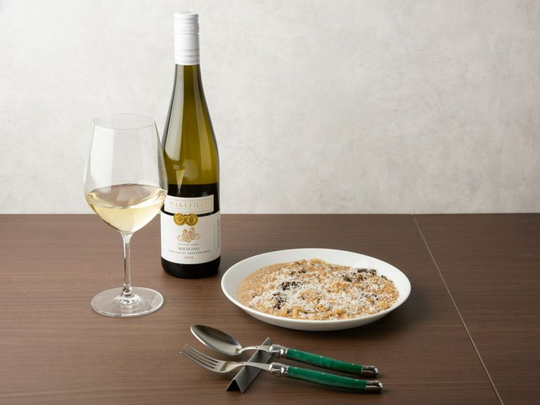 ポルチーニ茸のクリームリゾット