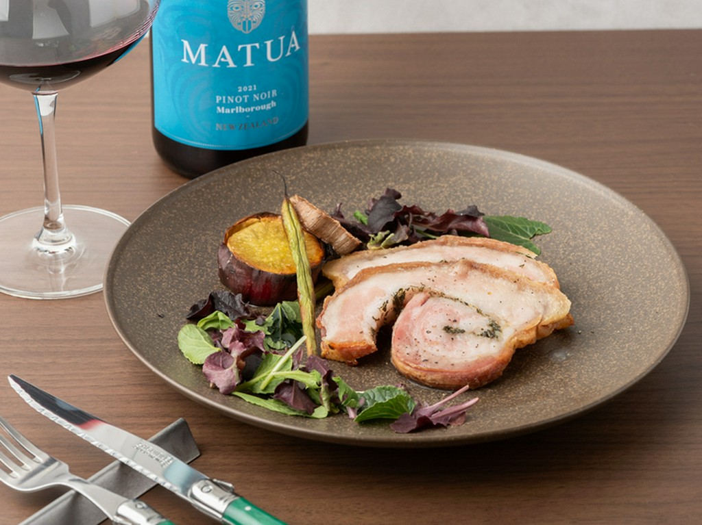 あっさりとした口当たり 『三田ポークの皮付きポルケッタ』