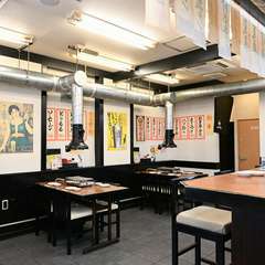 2人の時間を楽しむ、焼肉×明るく大衆的な空間