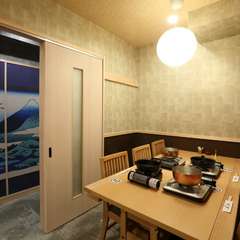 和の趣き漂う落ち着いた空間で、ゆったりお食事を