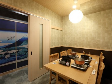 和の趣き漂う落ち着いた空間で、ゆったりお食事を