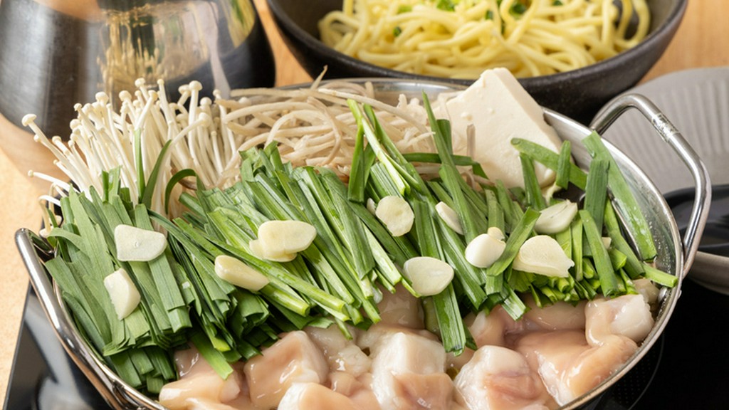 鮮度抜群のもつと、選べるスープが自慢のもつ鍋