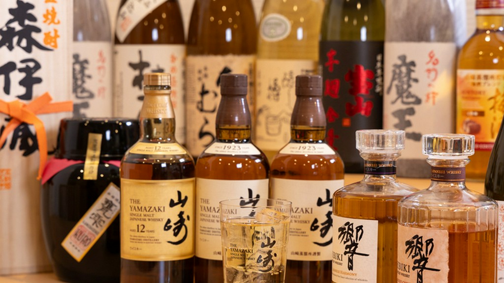 ハイボールで楽しむジャパニーズウイスキーや、その時期オススメの日本酒も用意