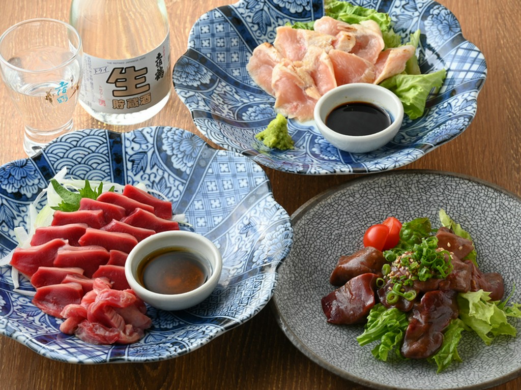 高知直送のかつお＆地鶏。本場の味を存分に堪能