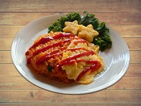 チキンライスとタマゴのお子様メニュー