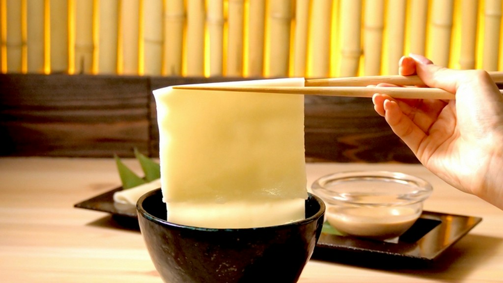 ひもかわうどん（コース内の一品）